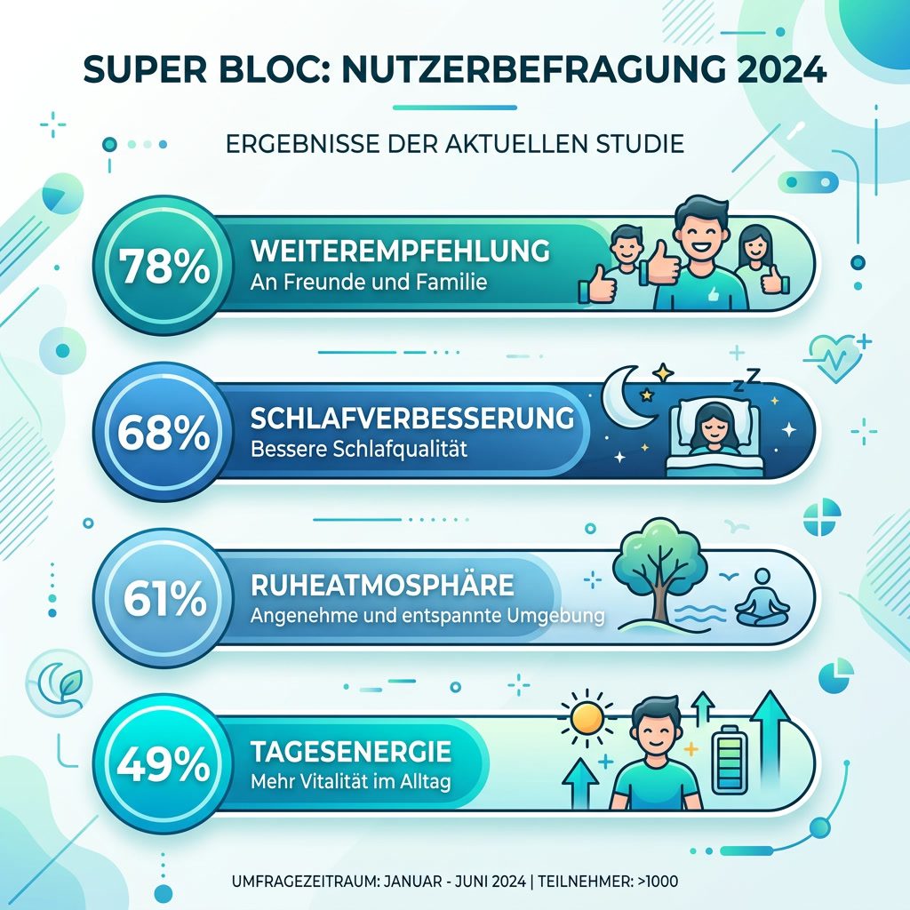 Leela Q Super Bloc im Praxistest: Was sagt die Nutzerbefragung 2024? 1 Super Bloc Nutzerbefragung 2024 – Ergebnisse im Überblick