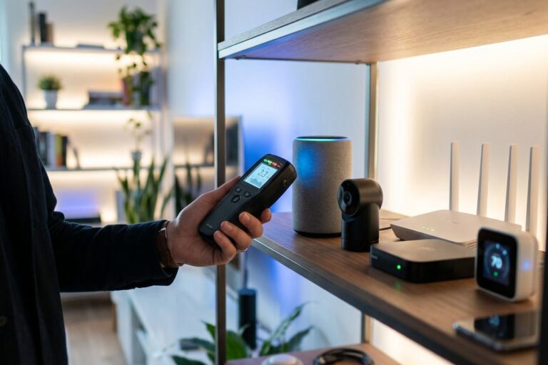 Elektrosmog im Smart Home messen: Was Funk-Geräte senden und was die Werte bedeuten